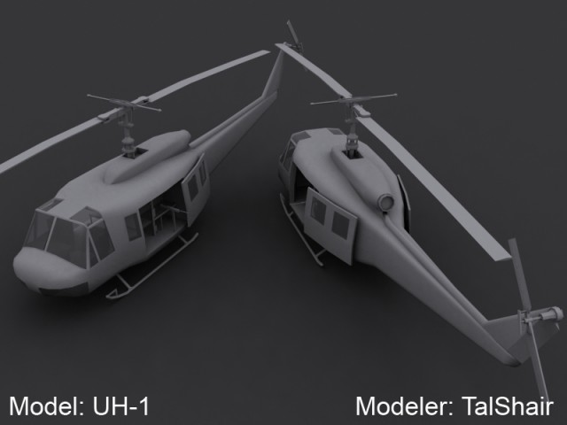 
UH-1 Chopper Hubschrauber