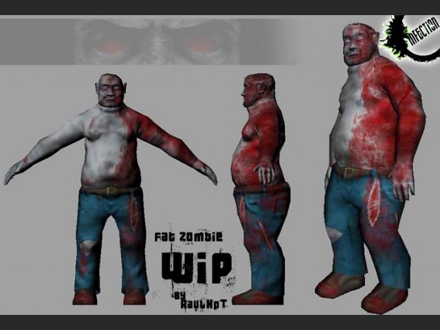 Fat Zombie - Render (work in progress)