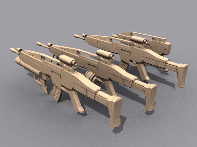 Mehrere Waffen-Modells II