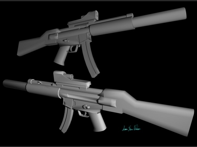 MP5 SD Maschinenpistole