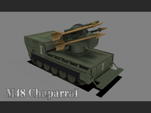 M-48 Chaparral Panzer