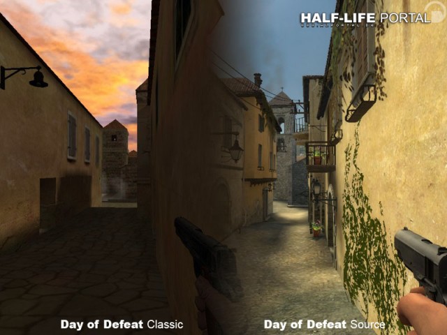 Vergleichsbild: Anzio - Gasse