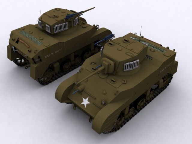 M5 A1 Panzer