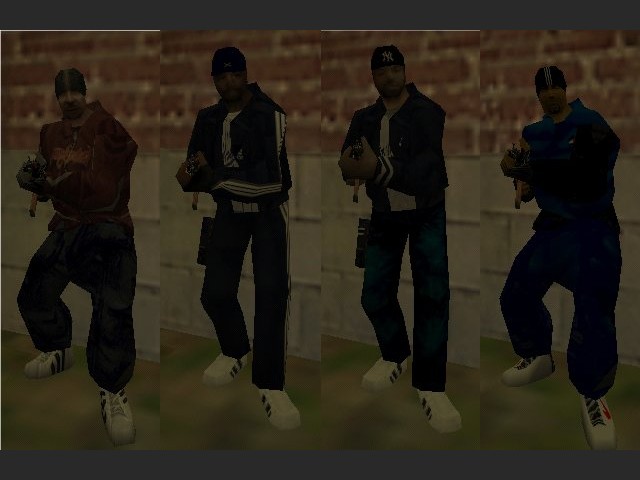 Gang Wars Peronenmodells